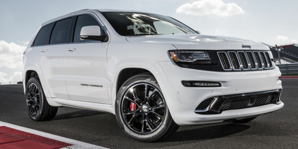 RÅSKAP: Jeep Grand Cherokee SRT: FOTO: Produsent