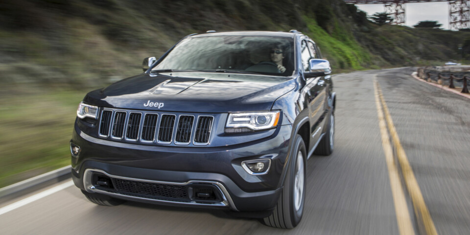 MYE UTSTYR: Jeep Grand Cherokee med utstyrsnivå Summit og treliters diesel på 190 hk, koster 929 900 kroner i Norge. FOTO: Produsent