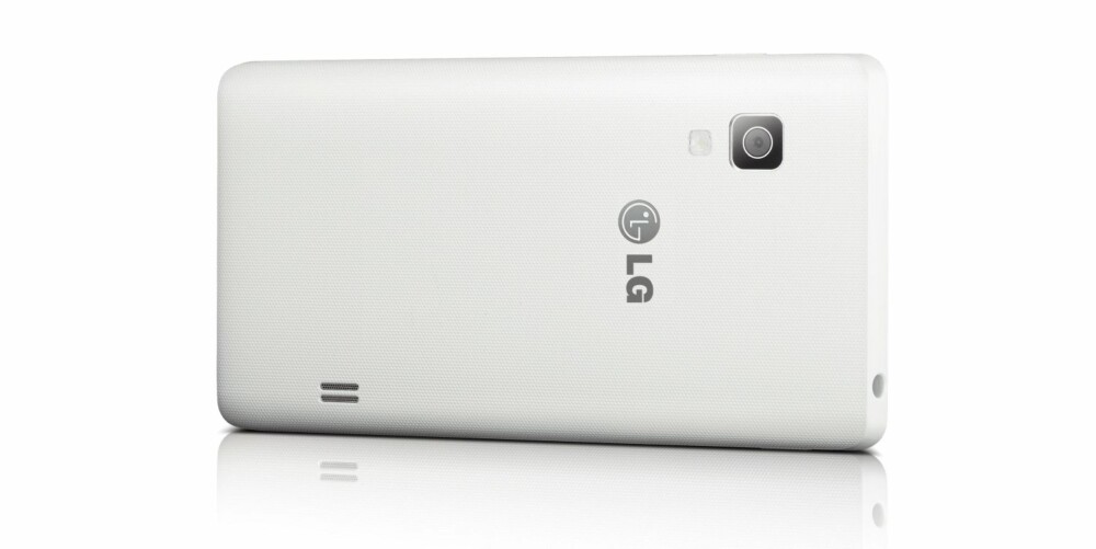 PEN: LG Optimus L5 har et pent og rent utseende.