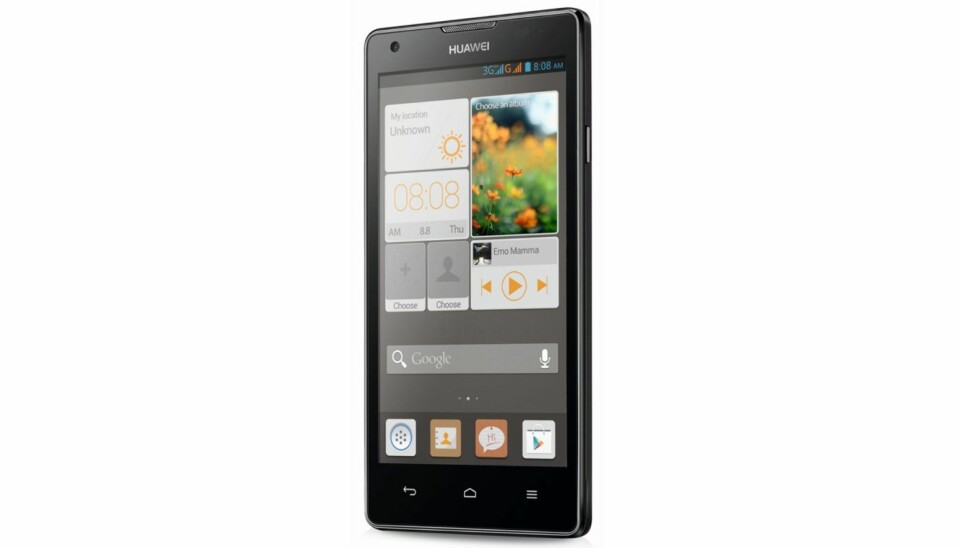 GOD BILLIGMODELL: Huawei Ascend G700 byr på gode spesifikasjoner til en rimelig pris.