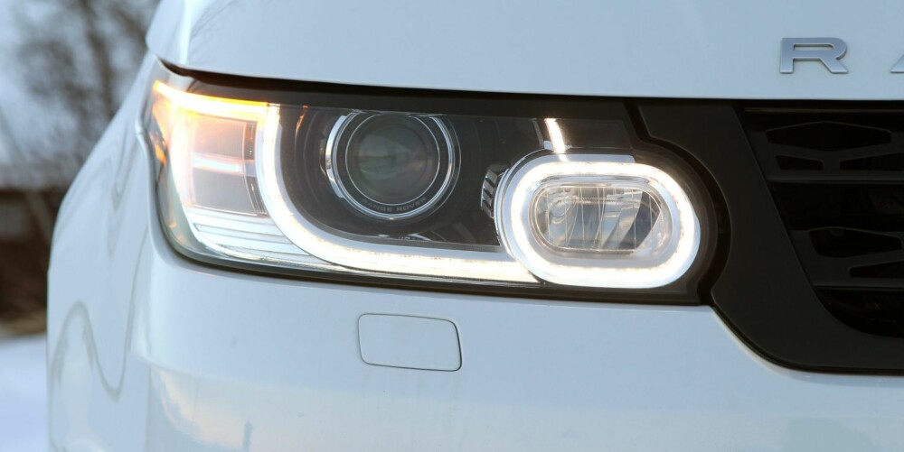 LED THERE BE LIGHT: Foreløpig er LED-teknologien forbeholdt kjørelysene, mens hovedlysene er adaptive Xenon-lys. Nye BMW X5 kan eksempelvis leveres med LED hovedlys.