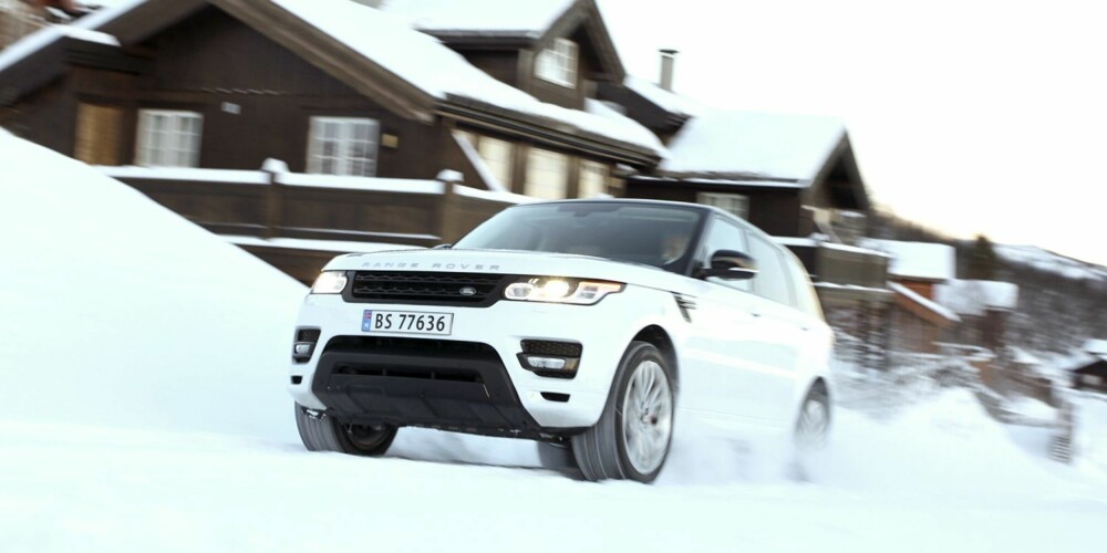 HYTTEBILEN: Selv i landets dyrere hyttelandsbyer vil nye Range Rover Sport vekke oppsikt. HYTTEBILEN: Selv i landets dyrere hyttelandsbyer vil nye Range Rover Sport vekke oppsikt.