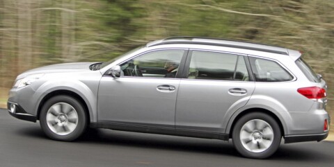 Test Subaru Outback 2 5i Automat 2009 Familiebiler Test Subaru Outback 2 5i Automat 2009