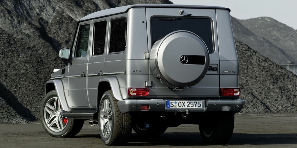 MØT VEGGEN: Mercedes-Benz G 63 AMG