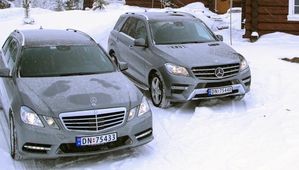 HYTTETUR: Nedover mot dalen ser vi årsaken til at SUV-er statistisk sett oftere er på besøk i grøfta. FOTO: Egil Nordlien, Egmont HM Fot HYTTETUR: Nedover mot dalen ser vi årsaken til at SUV-er statistisk sett oftere er på besøk i grøfta. FOTO: Egil Nordlien, Egmont HM Fot