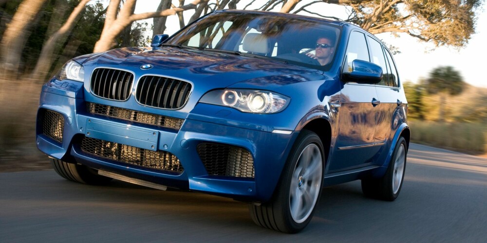 RIVALEN: BMW X5 M. Foto: BMW