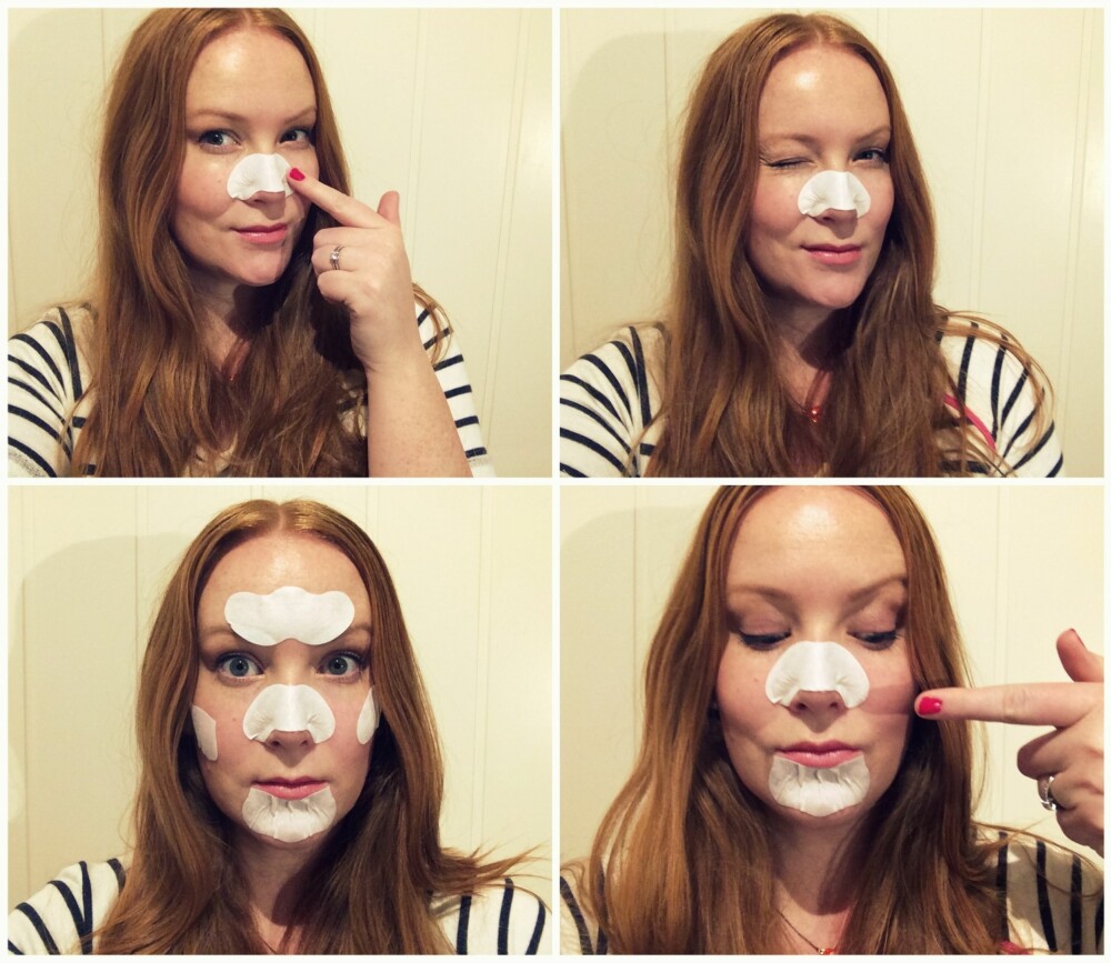 PORE-STRIPS: Vi testet pore-strips for å se om de egentlig klarer å fjerne sorte prikker fra huden.