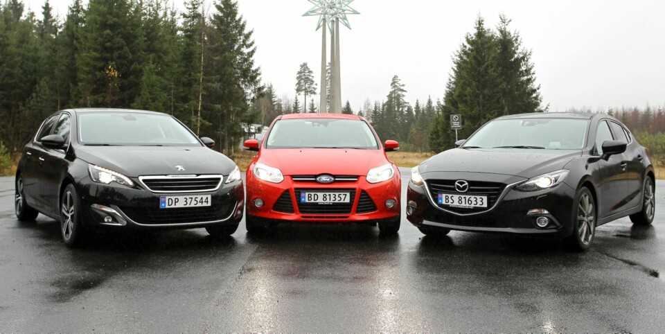 VI MENER: Mazda 3 er en fulltreffer for den som søker full pakke til overkommelig pris.