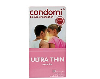 NESTEN SOM UTEN: Et ekstra tynt kondom for økt følsomhet.
