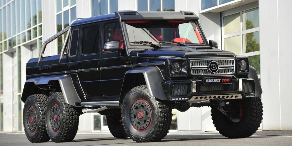 ENDA MER EKSTREM RIVAL: Brabus B63 S-700 6x6. FOTO: Brabus