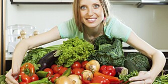 DOBLE GRØNNSAKINNTAKET: Spiser du mer grønnsaker, er det mindre plass i magen til mer kaloritette matvarer.