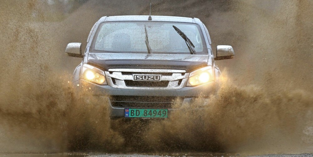 PICKUP: Isuzu D-Max er en tøffing uten jålefakter eller ekstra dilldall.