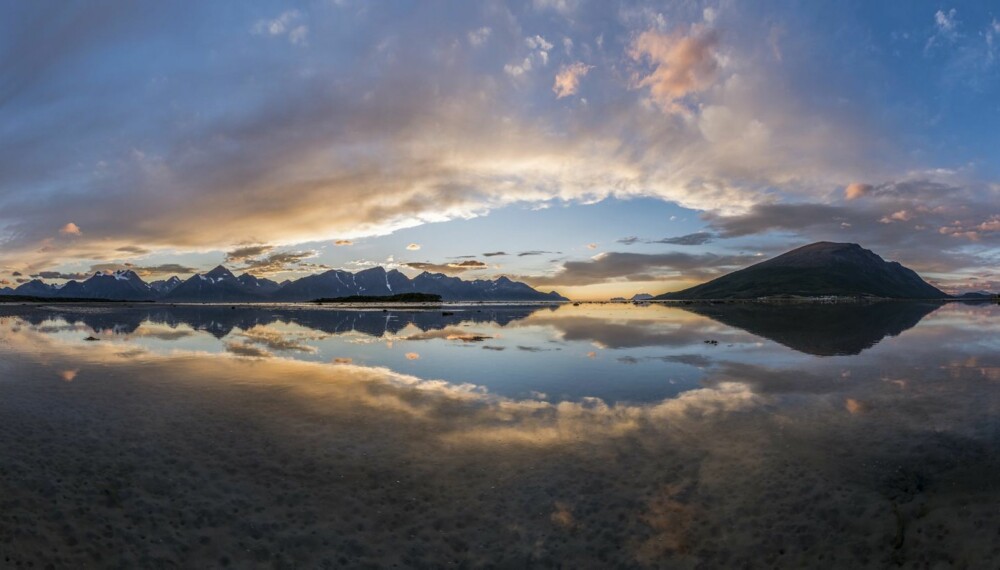 Jan R. Olsens nydelige bilde fra Lyngen fikk 45 poeng og gull. Jan fikk to gull til i denne runden - gratulerer!