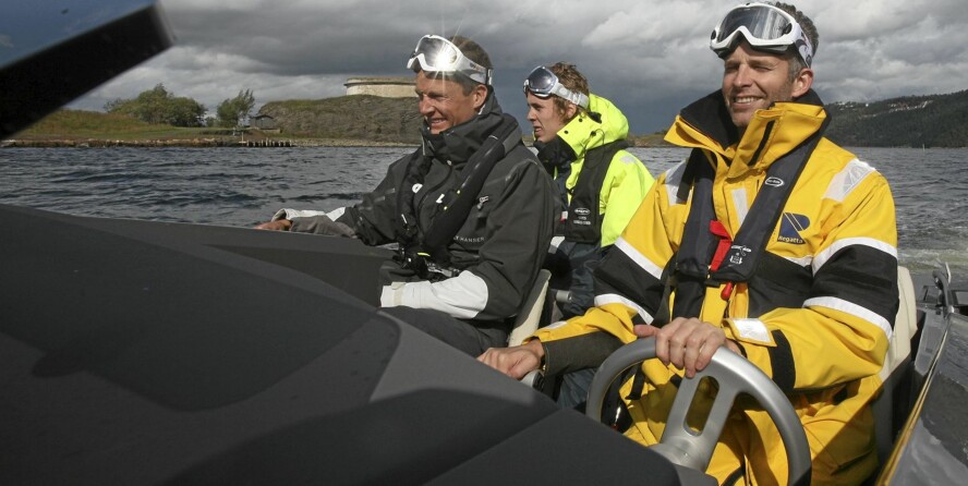 SPORTSBÅT: Ingen tvil om at dette er en rendyrket sportsbåt.