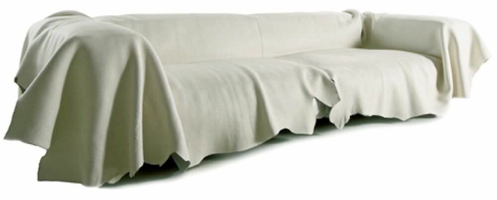 FRA MOSS: Francesco Binfaré har designet en sofa utenom det vanlige. Materialene er Gellyfoam®, polyurethan og kapok (naturlige plantefibre). Hele sofaen er dekket med et spesielt tynt og mykt skinn i fargen off-white. Navnet «Gran Khan» henspeiler på de mongolske herskerne, som gjerne ble kalt «Khagan». Sofaen må spesialbestilles fra Moss og koster 19.770 dollar - frakt ikke inkludert. FRA MOSS: Francesco Binfaré har designet en sofa utenom det vanlige. Materialene er Gellyfoam®, polyurethan og kapok (naturlige plantefibre). Hele sofaen er dekket med et spesielt tynt og mykt skinn i fargen off-white. Navnet «Gran Khan» henspeiler på de mongolske herskerne, som gjerne ble kalt «Khagan». Sofaen må spesialbestilles fra Moss og koster 19.770 dollar - frakt ikke inkludert.