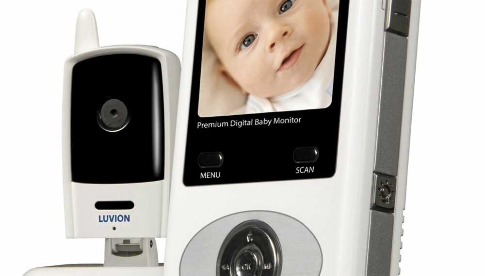 Luvion Platinum Baby Monitor: Denne modellen gir et klart bilde, og totalt kan fire kameraenheter være koblet til mottageren.