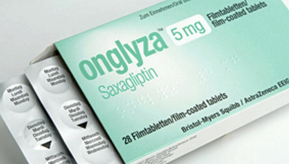 NYE LEGEMIDLER: Onglyza er ett av legemidlene som nå blir raskere tilgjengelig for pasienter med diabetes type 2.
