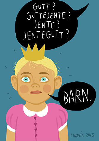 GUTTEJENTE ELLER JENTEGUTT: Harald passet aldri inn. GUTTEJENTE ELLER JENTEGUTT: Harald passet aldri inn.