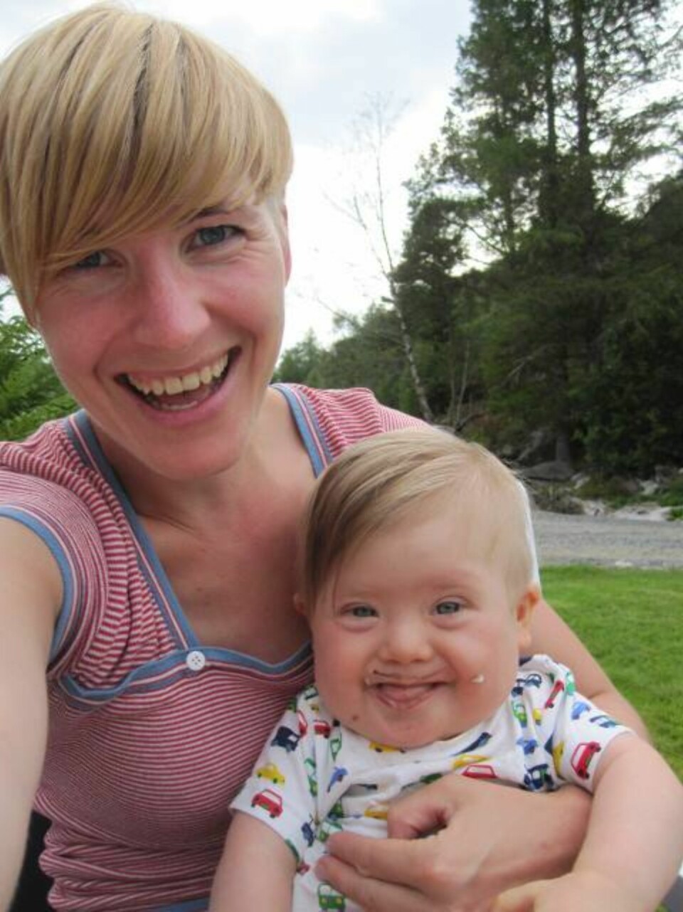 BARE SYVER: - Han er bare min, vår, seg selv, Syver – og jeg kan ikke tenke meg at det er mulig å elske et menneske noe høyere, sier Karete Roksvåg.