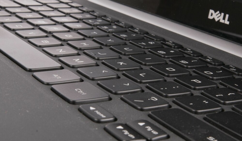 STILLE: Tastaturet har kort vandring, men det er veldig stillegående. STILLE: Tastaturet har kort vandring, men det er veldig stillegående.