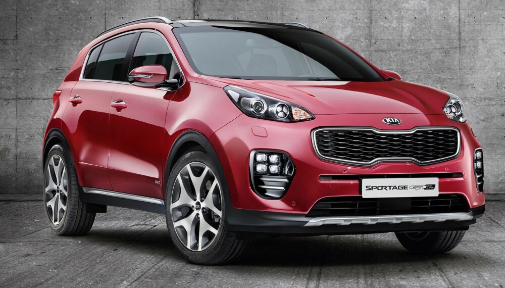 SUV: Nye Kia Sportage er ventet til Norge tidlig neste år. FOTO: Kia SUV: Nye Kia Sportage er ventet til Norge tidlig neste år. FOTO: Kia