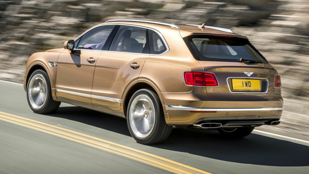 SUV: Bentley Bentayga. FOTO: Produsent SUV: Bentley Bentayga. FOTO: Produsent