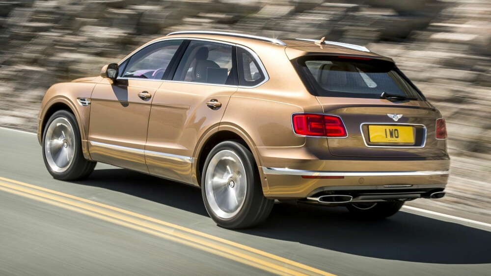 SUV: Bentley Bentayga. FOTO: Produsent