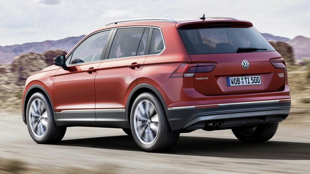 SUV: VW Tiguan. FOTO: Produsent