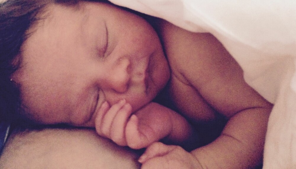 MÅNEDENS BAM-BABY: Lille Katlin ble månedens BAM-baby i januar.