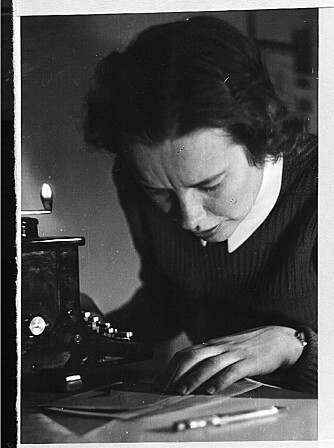 SPION: Astrid Løken arbeidet i XU-Sentralen i Oslo under andre verdenskrig.