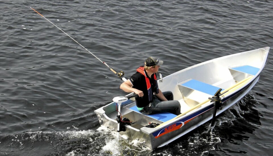 LITEN OG LETT: Alufish sitt sterkeste kort er den lave vekten. Alufish 360 veier kun 55 kilo.