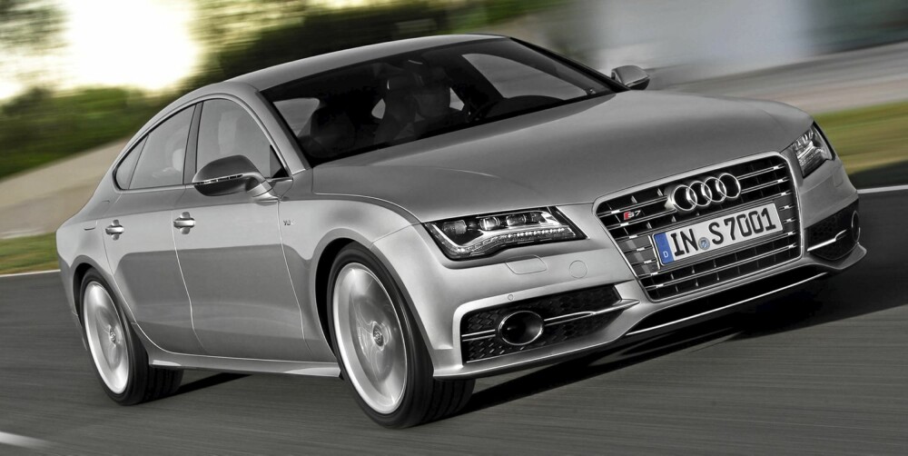 S7: Linjelekker med 420 hk. FOTO: Audi