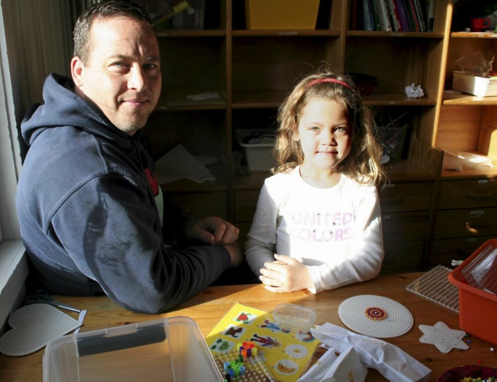 IKKE SUPERMENN: - De ansatte er ikke supermenn, understreker Kjell Erik Grønner, far til Sofia på seks år som går på Bakkehaugen barnehage på Tåsen i Oslo.