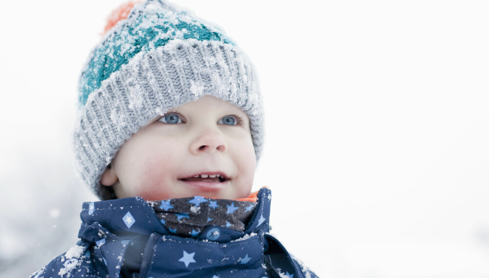FROSTSKADER BARN: Kuldeskader og frostskader hos barn unngås ikke nødvendigvis av kuldekrem. 