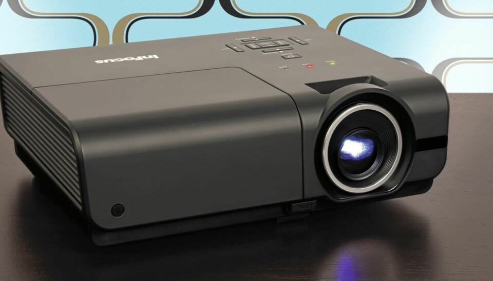 MØRK: InFocus SP8600 leverer et solid sortnivå.