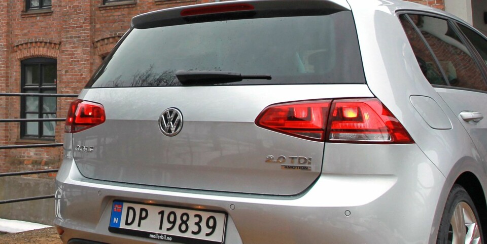 Volkswagen Golf 2,0 TDI 4Motion test februar 2013