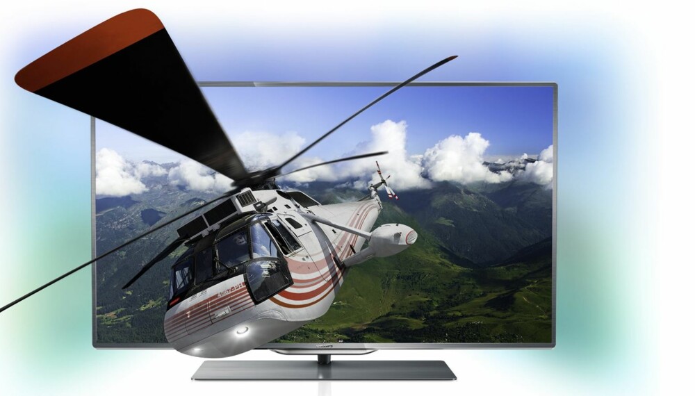 GODT BILDE: Philips 46PFL8007 kom på markedet i fjor høst (2012) og er en TV som leverer et veldig godt TV-bilde.