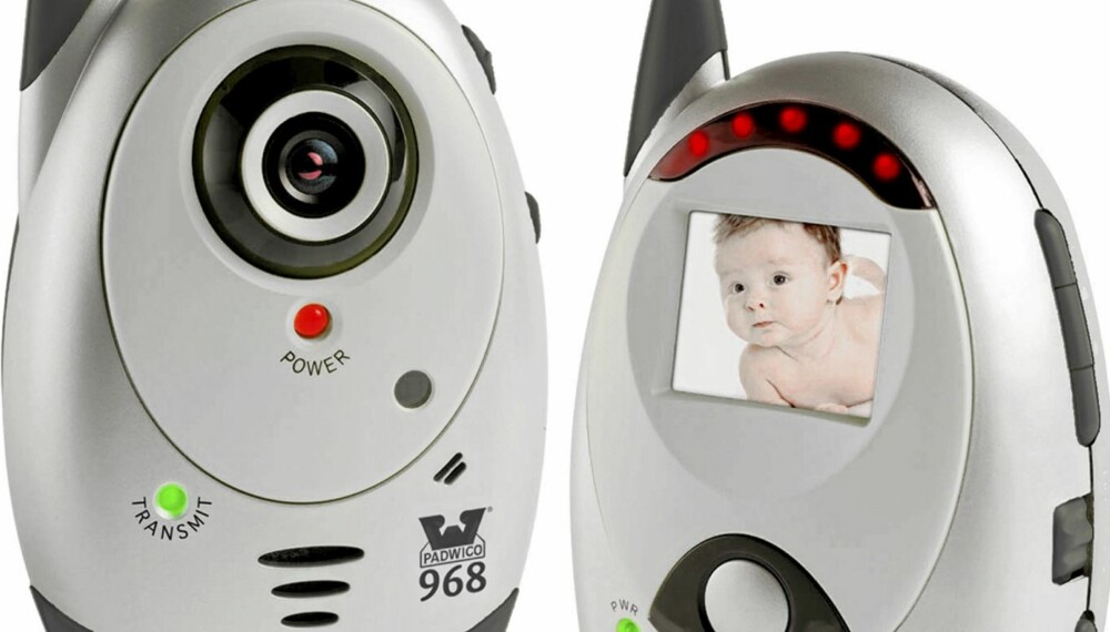 Padwico 968: Denne babycallen har fin design, men forstyrrer annet elektronisk utstyr.