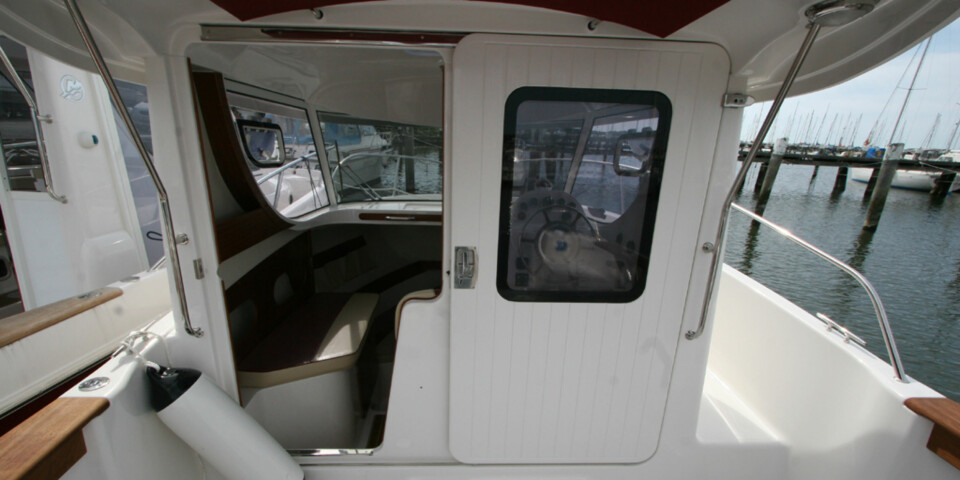 Turbåt for fiskeglade