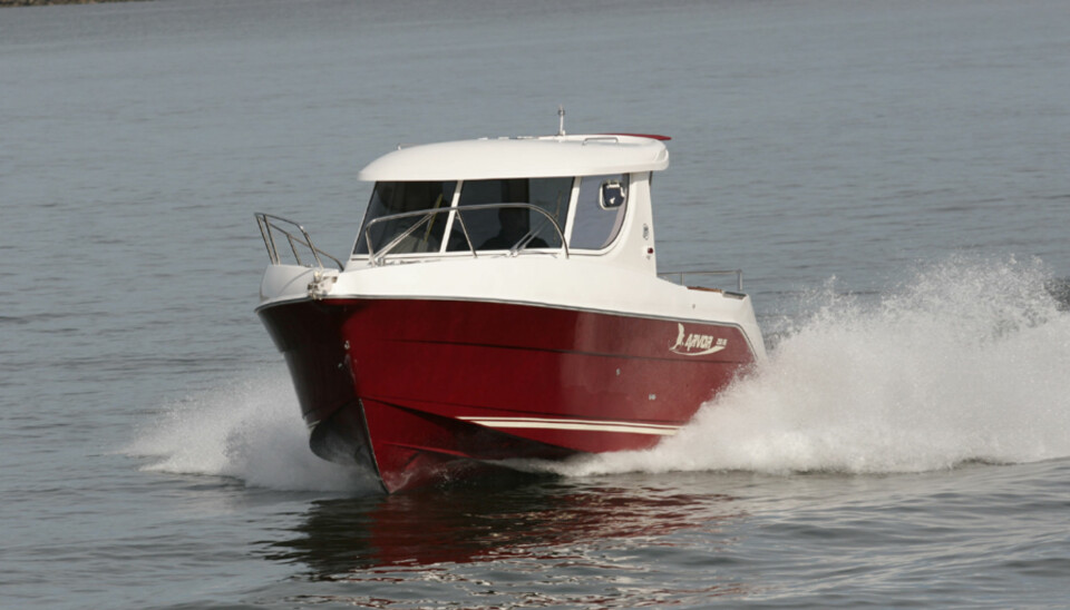 Turbåt for fiskeglade