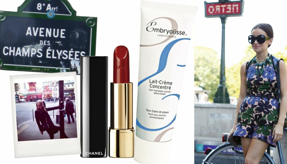 Fuktighetskremen Embryolisse selges på franske apotek og er et må-ha når fashionistanene, som Mira Duma, besøker den franske hovedstaden. Også Charlotte Thorstvedt måtte ha med en hjem, da hun spilte inn Stylistene i byen. Fuktighetskremen Embryolisse selges på franske apotek og er et må-ha når fashionistanene, som Mira Duma, besøker den franske hovedstaden. Også Charlotte Thorstvedt måtte ha med en hjem, da hun spilte inn Stylistene i byen.