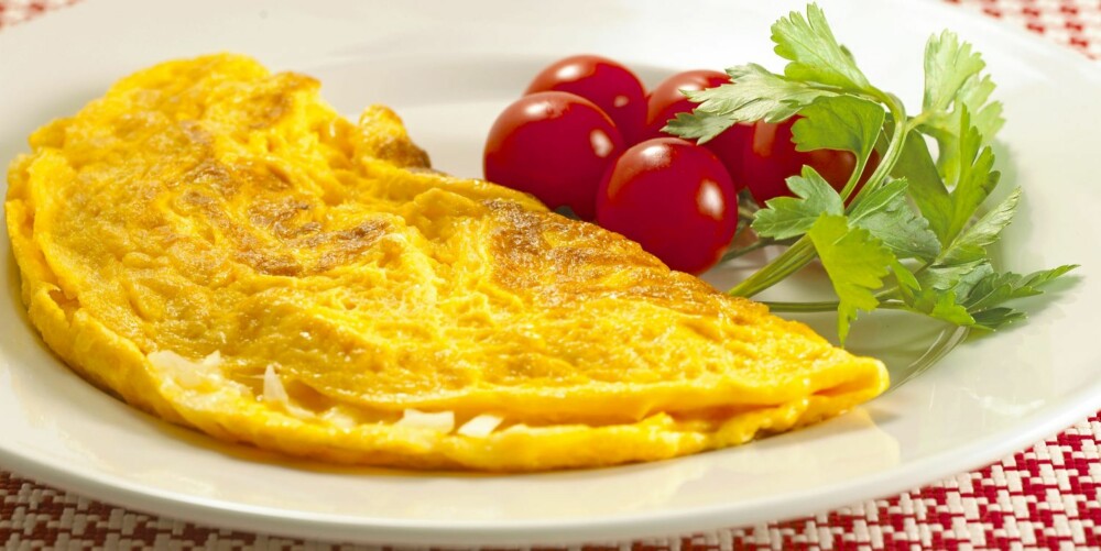 EGG: En omelett er mettende og enkelt. EGG: En omelett er mettende og enkelt.