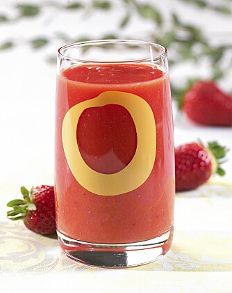 FLYTENDE FROKOST: Vitaminsmoothie fra Grete Roede.