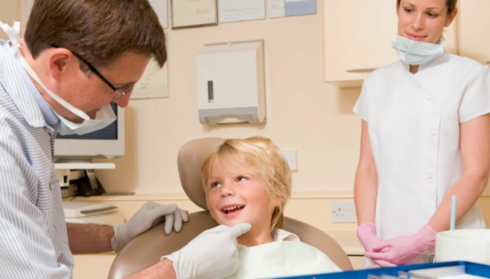DET GÅR BRA: Har du god tid kan tannlegebesøket bli en god opplevelse. Har barnet ditt hatt en god opplevelser fra starten, er mye gjort.