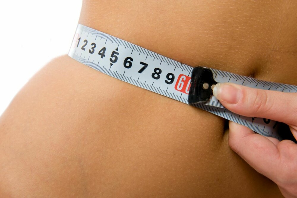 MÅLEBÅND: Stor mage kan tyde på insulinresistens