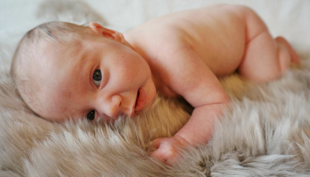 Vi gratulerer! Tobias Gundersen Søberg som ble månedens BAM-baby i januar. 