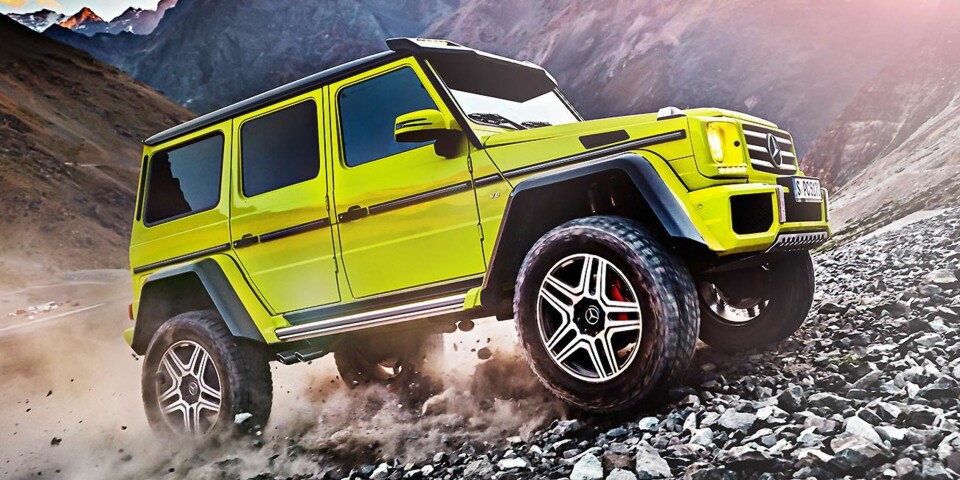 Her er nye Mercedes G-klasse