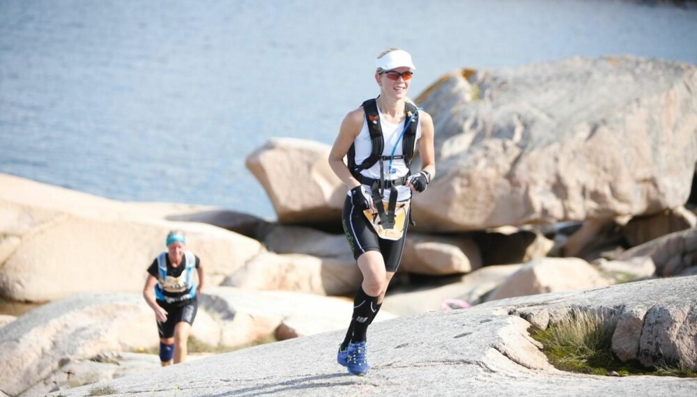 SPORTY: Hilde Valbjørn Hagelin (33) er selvutnevnt treningsveggis og konkurrerer i både løp og triatlon. 