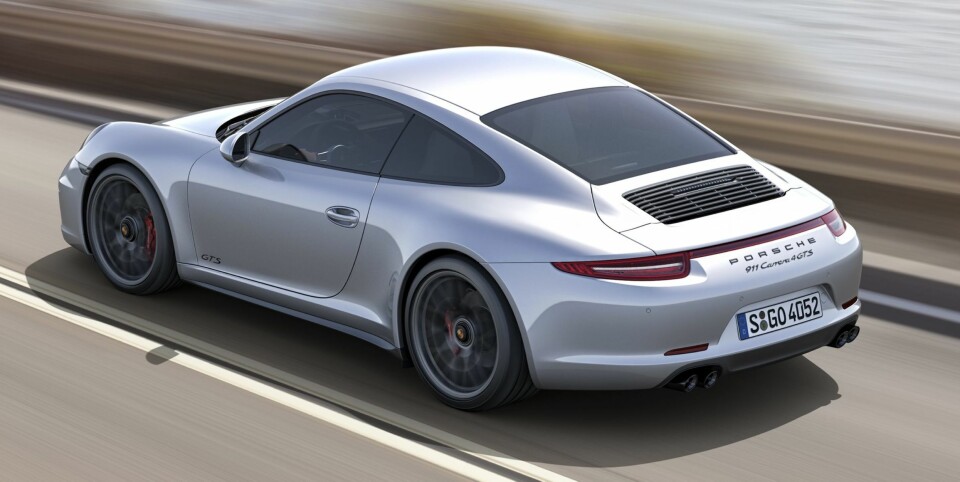 Porsche 911 Carrera 4 GTS Coupé. FOTO: Porsche