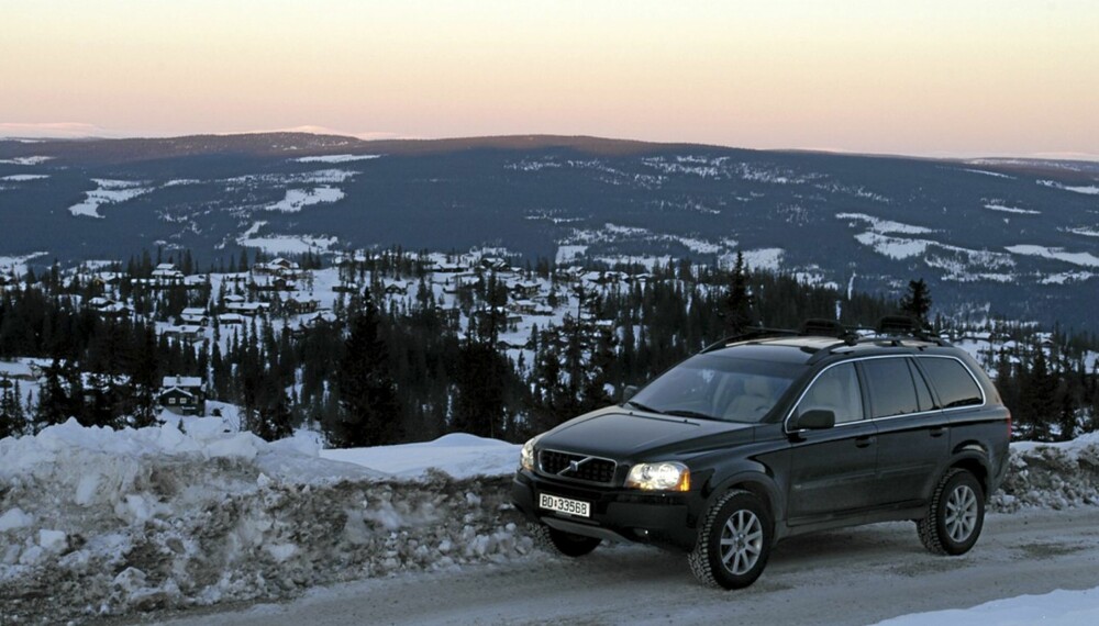 En Volvo XC90 er som skapt for vinterbruk i Norge En Volvo XC90 er som skapt for vinterbruk i Norge